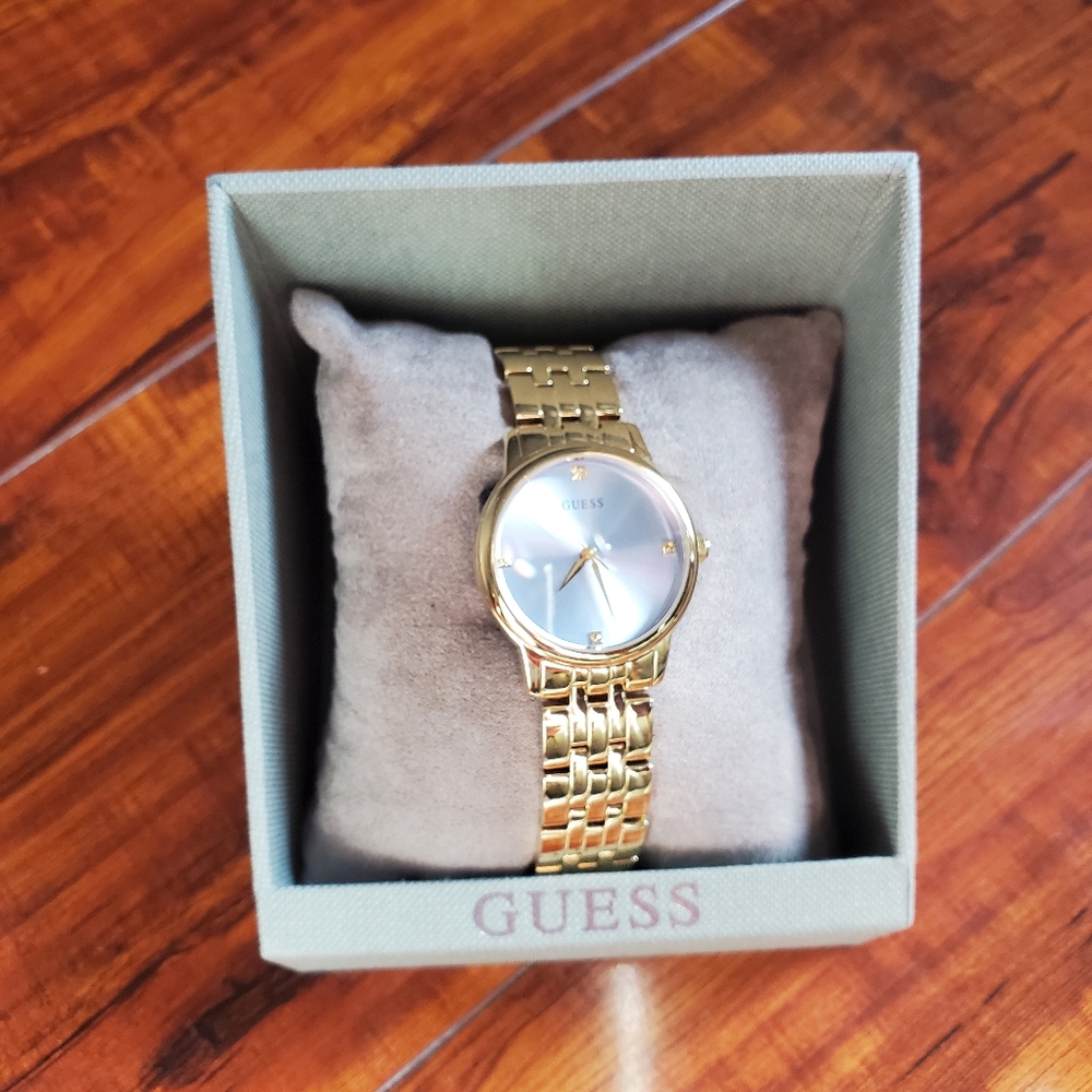 Gold Guess Watch